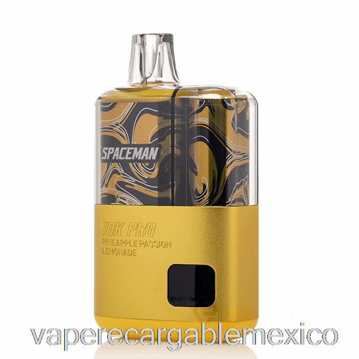 Vape Recargable Spaceman 10k Pro Desechable Piña Limonada Pasión